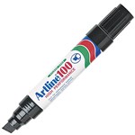 ARTLINE 110001 100 PERMANENT MARKER 7512MM CHISEL MARKER BLACK