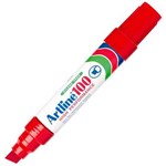 ARTLINE 110002 100 PERMANENT MARKER 7512MM CHISEL MARKER RED
