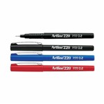 ARTLINE122084 220 FINELINER 02MM ASSORTED PACK 4
