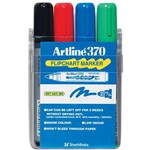 ARTLINE 137044 370 FLIPCHART MARKER 2MM BULLET WALLET 4