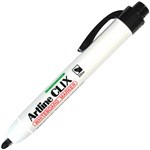 ARTLINE 157301 573 CLIX RETRACTABLE WHITEBOARD MARKER BULLET TIP BLACK