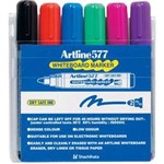 ARTLINE 157746 577 WHITEBOARD MARKER MEDIUM BULLET POINT 2MM WALLET 6