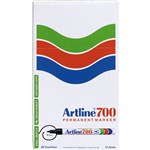 ARTLINE 170041 700 PERMANENT MARKER 07MM BULLET ASSORTED BOX 12
