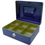 ESSELTE 375088 CLASSIC CASH BOX NO 8 BLUE 200 X 150 X 80MM