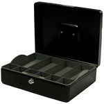 ESSELTE 375126 CLASSIC CASH BOX NO 12 BLACK SIZE 300 X 230 X 90MM