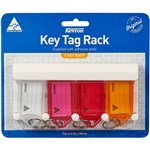 KEVRON 37749 KEY TAG RACK 4 CAPACITY