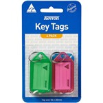 KEVRON 43989 ID5 KEY ACCESSORIES KEY TAG ASSORTED COLOURS PACK 4