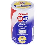 QUIKSTIK 48246 MARK I LABELS REMOVABLE WHITE 1500 LABELSROLL 22X12MM BX5