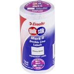 QUIKSTIK 48268 MARK II LABELS PERMANENT WHITE 1000 LABELSROLL 23 X 16MM BOX 5