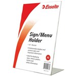 ESSELTE SIGN  MENU HOLDER SLANTED PORTRAIT A3