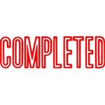 XSTAMPER 5010260 1026 COMPLETED RED