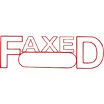 XSTAMPER 5013500 1350 FAXED  DATE RED