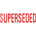 XSTAMPER 5013660 1366 SUPERSEDED RED