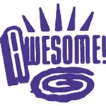 XSTAMPER MERIT STAMP AWESOME PURPLE