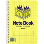 SPIRAX 564 NOTEBOOK SPIRAL BOUND SIDE OPENING 80 PAGE 167 X 114MM