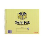 SPIRAX 56062 577 SKETCH BOOK SIDE OPEN 177 X 245MM 16 PAGES