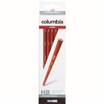 COLUMBIA 61500RHB20 CADET FULL LENGTH PENCIL RED BARREL 8MM ROUND HB PK20