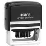 COLOP P60 DATER SELF INKING STAMP 76X37MM