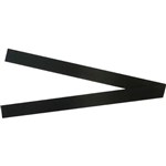 QUARTET QTMS300BK MAGNETIC STRIPS 25X300MM BLACK PK2