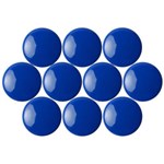 QUARTET QTTMB2200 MAGNETIC BUTTONS 20MM BLUE  PACK 10 