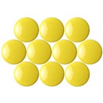 QUARTET QTTMB2500 MAGNETIC BUTTONS 20MM YELLOW PK10