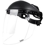 BOLLE SAFETY SPHERE FACE SHIELD WITH HEAD GEAR AND VISOR