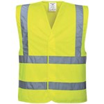 PORTWEST C470ORRLXL HIVIS TWO BAND AND BRACE VEST ORANGE XL