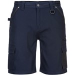 PORTWEST SLIM FIT STRETCH SHORTS NAVY 107