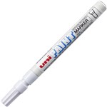 UNI PX21WH PAINT MARKER BULLET 12MM WHITE