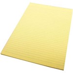 QUILL 01015 RULED PAD BOND A4 70GSM 50 LEAF YELLOW