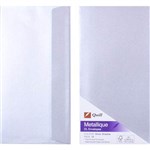QUILL 06138 ENVELOPE METALLIQUE DL SILVER  PACK 10