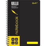 QUILL 10570 Q570  POLYPROPYLENE SPIRAL NOTEBOOK SIDE OPENING A5 210X148MM WITH POCKETS 100 LEAF 200 PAGE