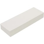 BRENEX SENTENCE CARD BLANK 300 X 100MM WHITE PACK 100
