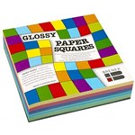 BRENEX 80240 GLOSSY SQUARE PAPER 254 X 254MM PK360