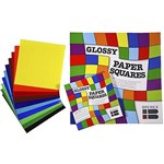 BRENEX 80250 GLOSSY SQUARE PAPER 127 X 127MM PK360