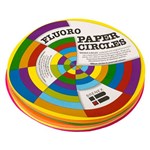 BRENEX 80305 FLURO CIRCLE PAPER 180MM DIAMETER PK120