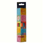 BELGRAVE TRIANGULAR COLOURED PENCIL ASSORTED PACK 12