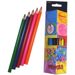 BELGRAVE 83050 TRIJB12 JUMBO TRIANGULAR COLOURED PENCILS PK12