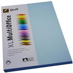QUILL 90054 COLOURED COPY PAPER 80GSM A4 POWDER BLUE PACK 100
