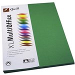 QUILL 90056 COLOURED COPY PAPER A4 80GSM EMERALD PACK 100