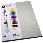QUILL 90065 XL MULTI COVER PAPER A4 80GSM GREY PK100