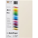 QUILL 90070 XL MULTI COVER PAPER A4 80GSM CREAM PK100