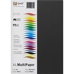 QUILL 90071 XL MULTI COVER PAPER A4 80GSM BLACK PK100