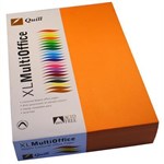 QUILL 90161 COLOURED COPY PAPER 80GSM A4 ORANGE PACK 500 SHEETS