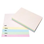 QUILL 90194 XL OFFICE PAPER A4 80GSM PASTEL ASSORTED COLOURS RM500SHTS
