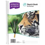 DERWENT ACADEMY R310420 ARTIST SKETCH BOOK PP PORTRAIT A4 20 SHEETS