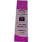 RAINBOW CREPE PAPER 500MM X 25M FLURO LILAC