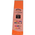 RAINBOW CREPE PAPER 500MM X 25M FLURO ORANGE