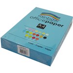 RAINBOW ROPA4500BLU OFFICE PAPER A4 80GSM 500 SHEETS BLUE