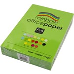 RAINBOW OFFICE PAPER A4 80GSM 500 SHEETS GREEN